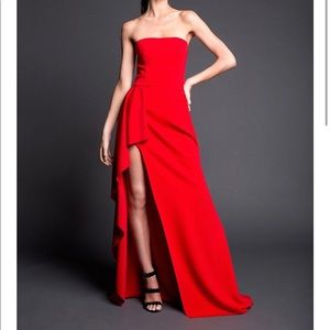 Nicole Bakti red Dress